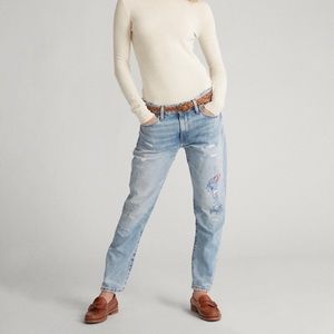 Polo Ralph Lauren Avery Boyfriend Distressed Jeans